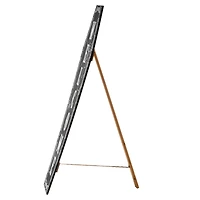 28" Halloween Welcome Standup Coffin Sign