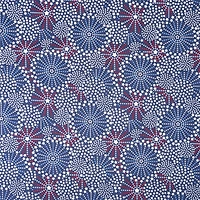 SINGER Fireworks Stars Cotton Fabric
