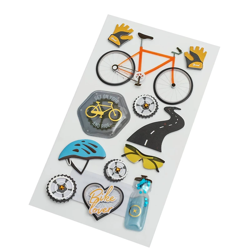 Cycling Dimensional Stickers by Recollections™