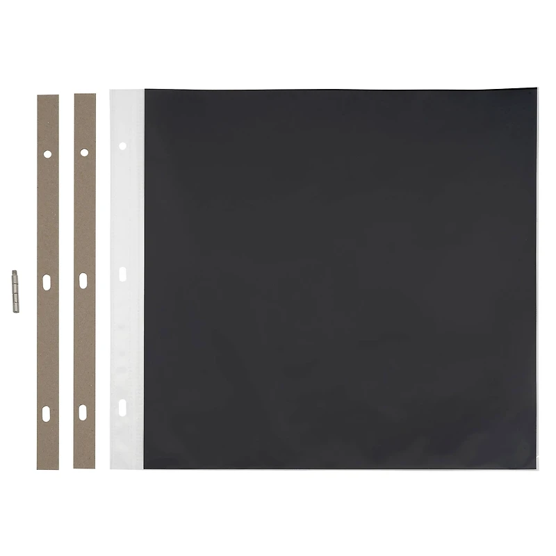 12" x 12" Black Scrapbook Refill Pages by Recollections™