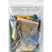 Design Works Stained Glass Felt Ornament Kit, 13ct.