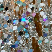 60" Crystal Standing Reindeer Decoration, Clear Mini Incandescent Lights