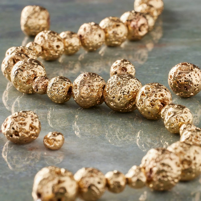 Mixed Lava Beads by Bead Landing