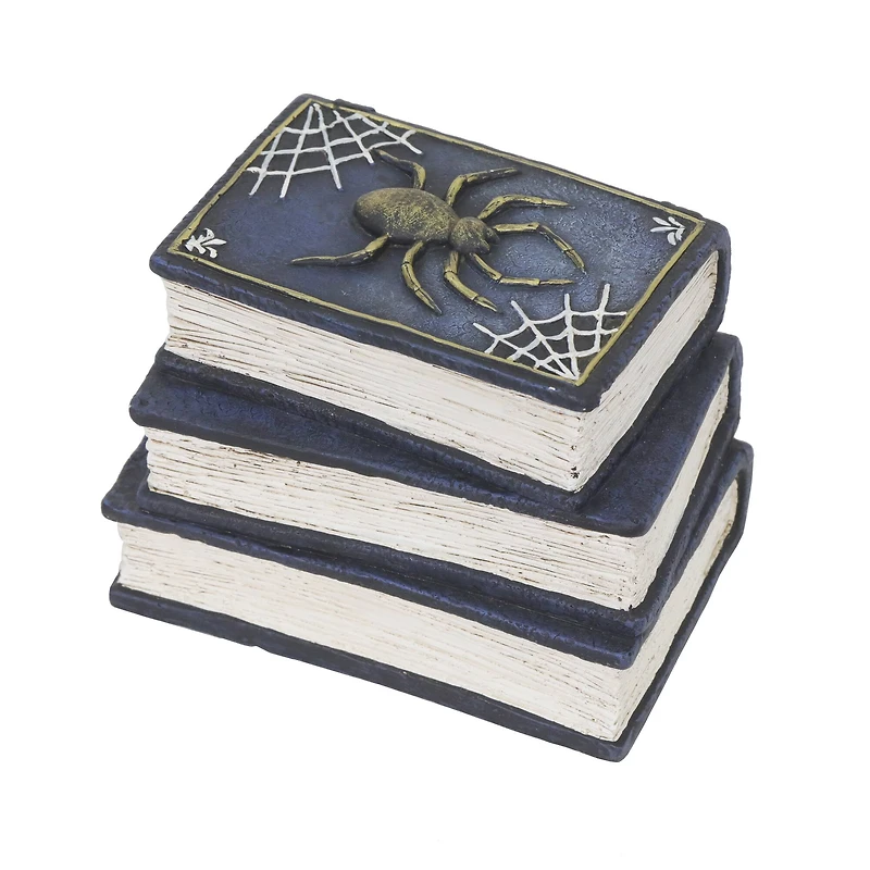 7" Book Stack with Spider Tabletop Décor by Ashland®