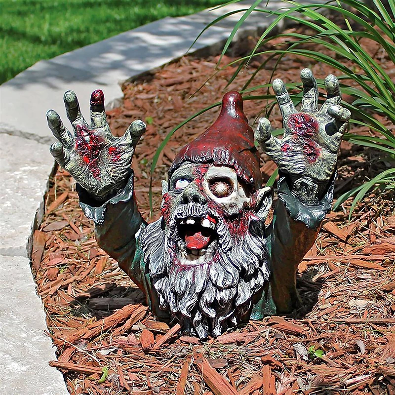 Design Toscano 11.5" Zombie Gnombie Statue