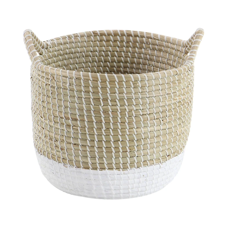 CosmoLiving by Cosmopolitan Brown Sea Grass Contemporary Storage Basket Set