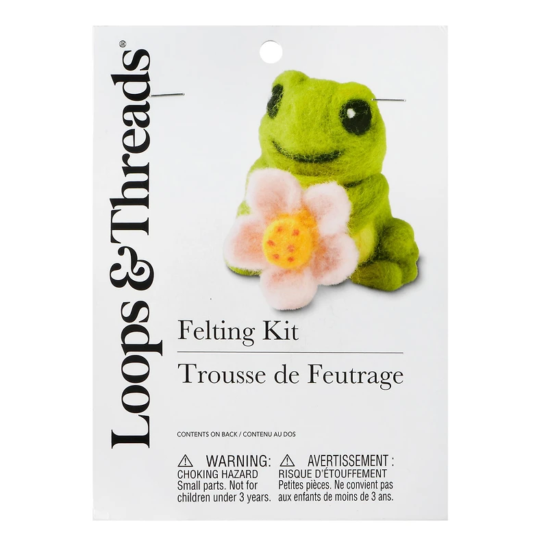 Frog Felting Kit by Loops & Threads®
