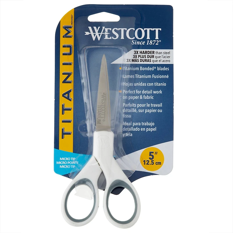 Westcott® Titanium Bonded Micro Tip Scissors