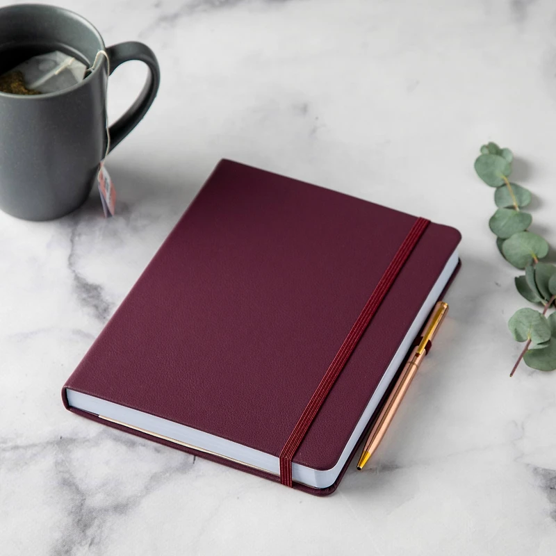 Wine Premium Hardcover Dot Journal, 6" x 8" by Artist's Loft™