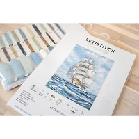 Letistitch Ship Counted Cross Stitch Kit