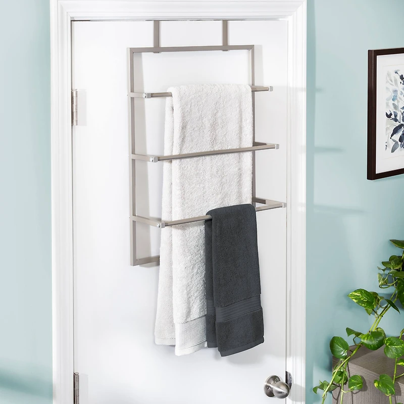 Honey Can Do Over-The-Door 3-Tier Towel Rack