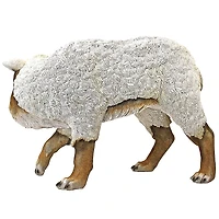 Design Toscano 11" Wolf in Sheep's Clothing Garden Statue