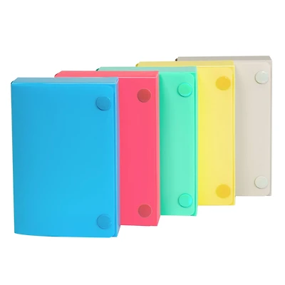 C-Line® 3" x 5" Index Card Case, Assorted Colors, Pack of 24