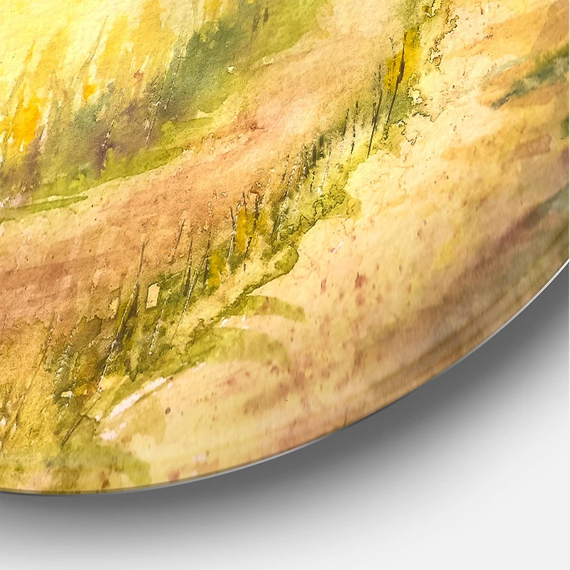 Designart - Golden Fields of Tuscany Italy