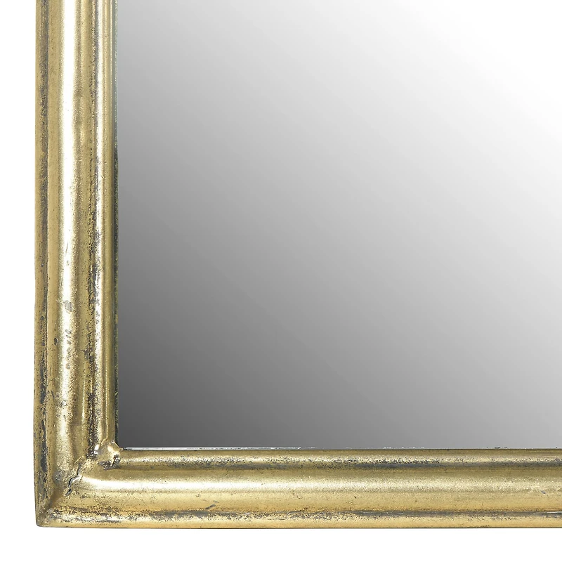 Hello Honey® 36" Gold Arched Metal Wall Mirror