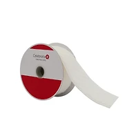1.5" x 15ft. White Faux Fur Wired Ribbon by Celebrate It®