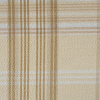 DII® Cream Metallic Plaid Tablecloth
