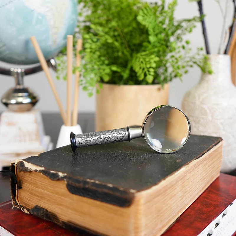 Silver Mercury Dime Magnifying Glass