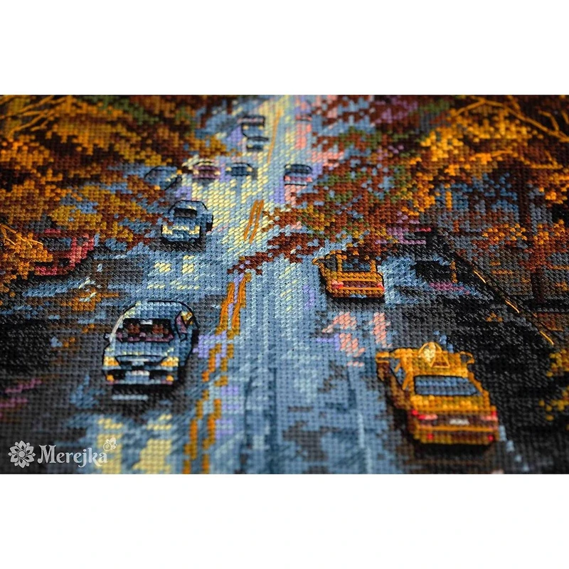 Merejka Autumn Aura Counted Cross Stitch Kit