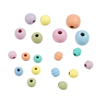 Pastel Assorted Wood Beads by Creatology™