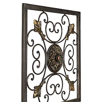 Brown Metal Rustic Wall Décor Set
