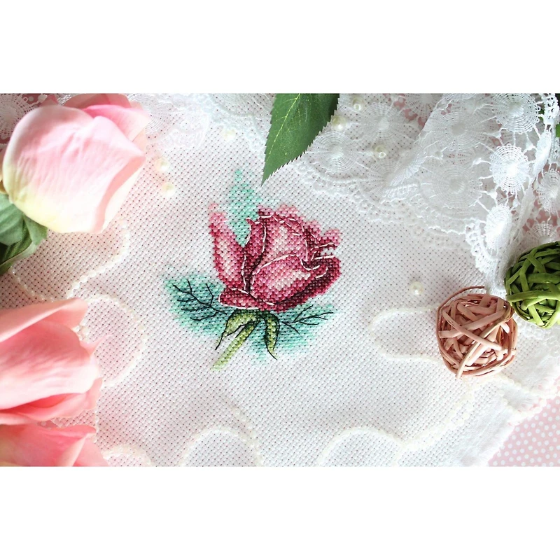 MP Studia Rose Counted Cross Stitch Kit