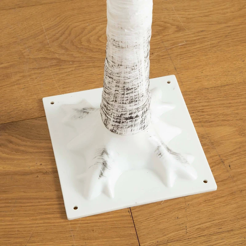 5ft. Pre-Lit White Birch Artificial Christmas Tree, Warm White LED Lights