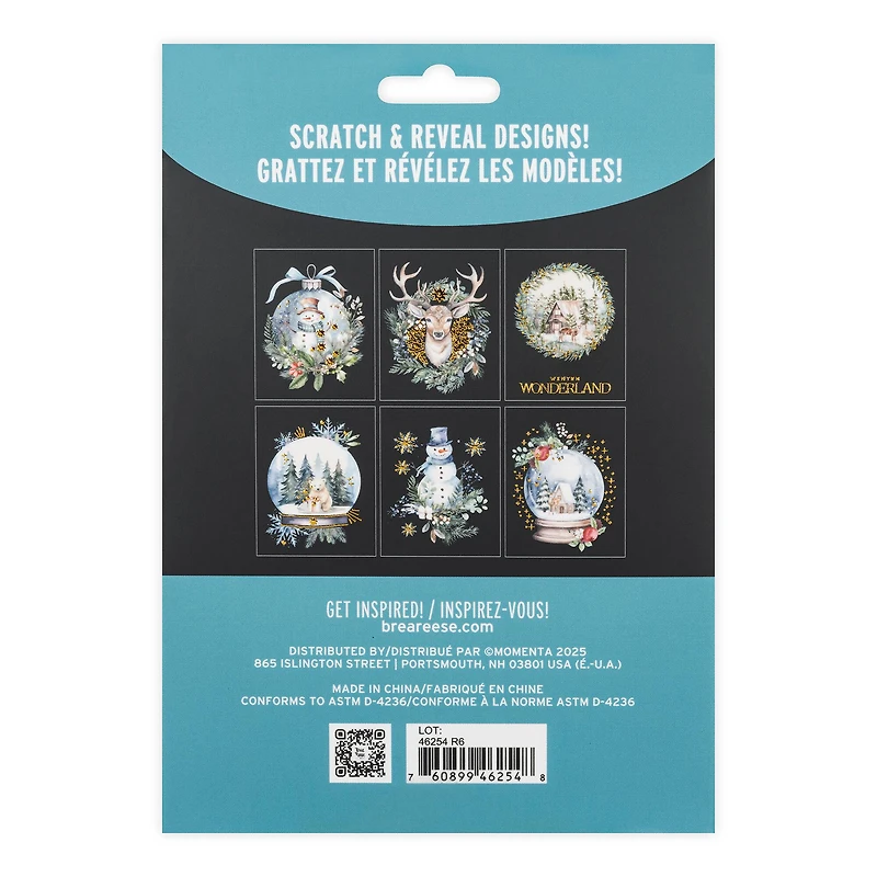 Brea Reese™ Wonderland Scratch Art Card Kit