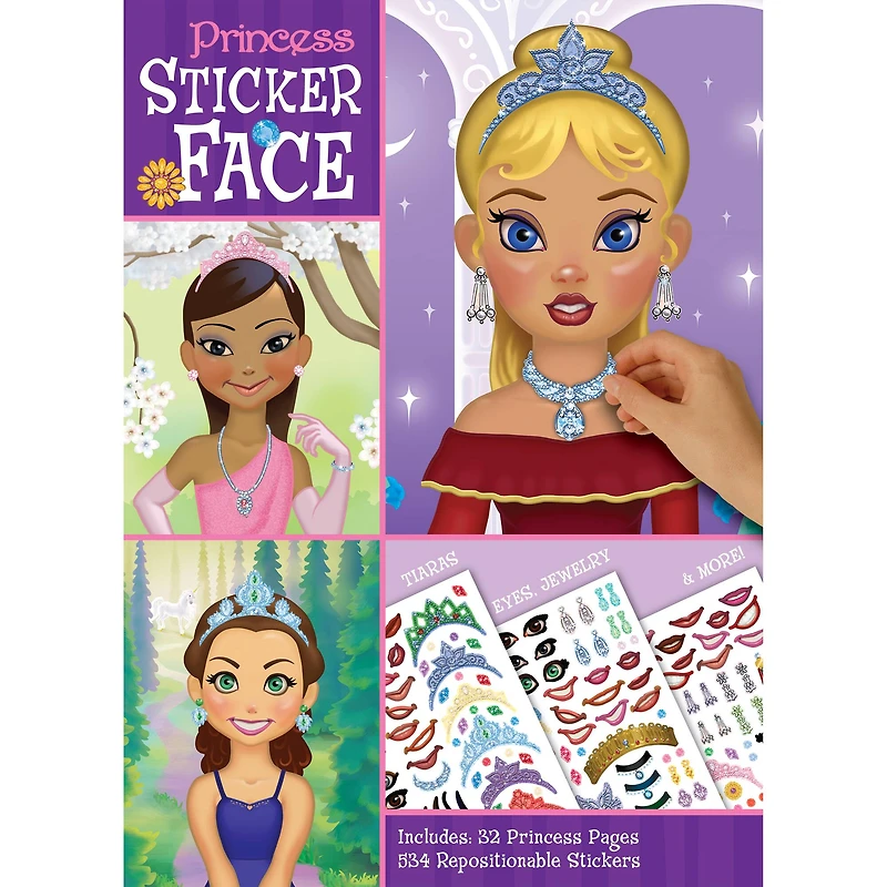 Princess Create-a-Face Sticker Activity Pad