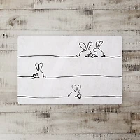 Easter Bunnies Contour 27" x 18" Floor Mat