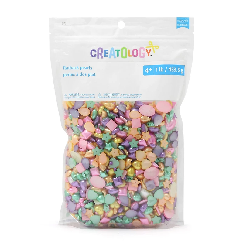1lb. Flatback Pearl Embellishments by Creatology™