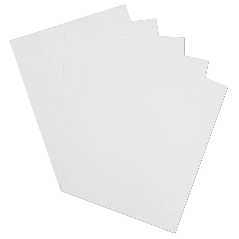 Pacon® 8.5" x 11" Classic White Pastel Card Stock, 2 Packs of 100