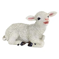 Design Toscano 15" Yorkshire Lamb Garden Statue Sitting Lamb