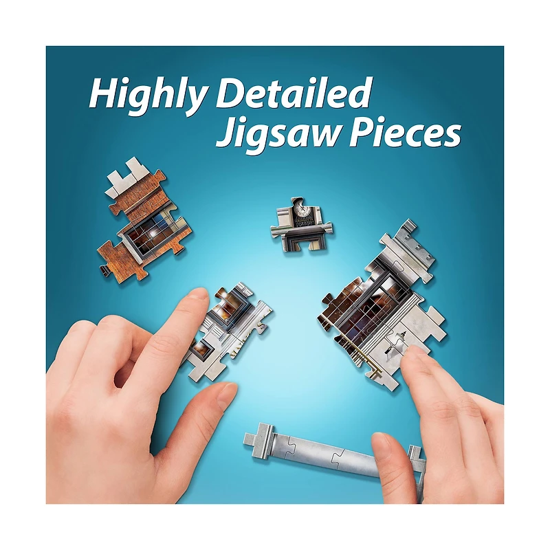 Harry Potter Diagon Alley Collection - Gringotts Bank 3D Puzzle: 300 Pcs