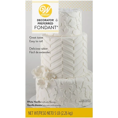 Wilton® Decorator Preferred™ 5lb. White Vanilla Fondant