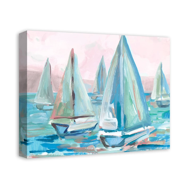 Out In The Bay 20" x 16" Canvas Wall Art