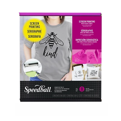 Speedball® Beginner Screen Printing Craft Vinyl Kit