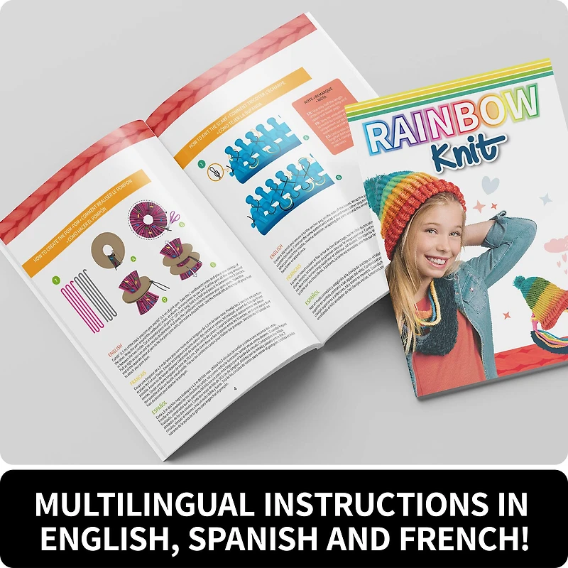 Style Me Up! Rainbow Knit Activity Kit