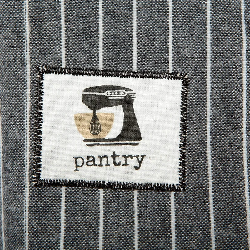 DII® Gray Fresh Stripe Pantry Apron