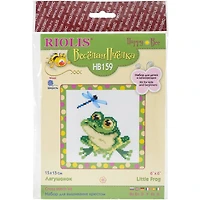 RIOLIS Little Frog Counted Cross Stitch Kit