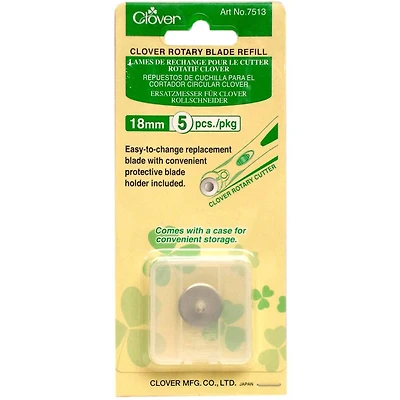 Clover Rotary Cutter Blade Refill, 18mm