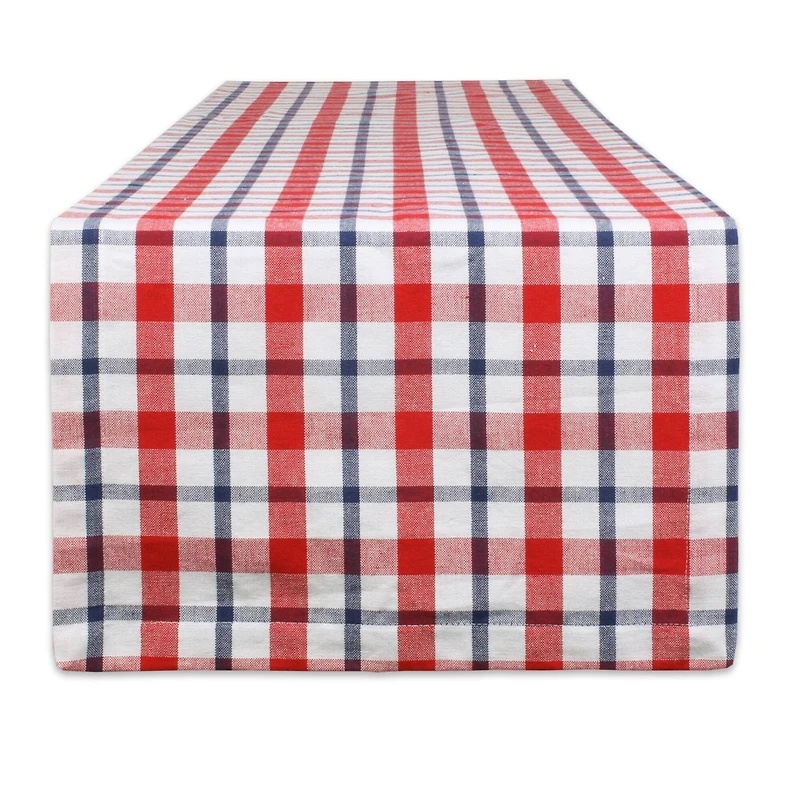 DII® 108" American Plaid Table Runner