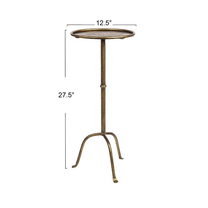 Hello Honey® 28" Metal Martini Cocktail Table