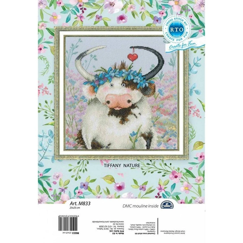 RTO Tiffany Nature Counted Cross Stitch Kit