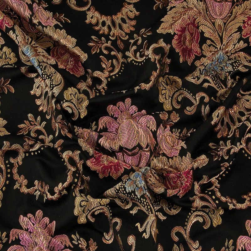 Cosplay by Yaya Han Metallic Floral Damask Brocade Fabric