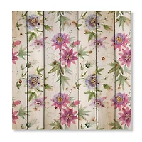 Designart - Pink Passionflower Flowers