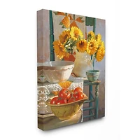 Stupell Industries Autumn Sunflower Harvest Still Life Wall Art