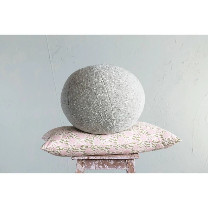 Hello Honey® Sage Cotton Slub Orb Pillow