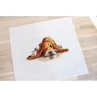 Luca-s Basset Counted Cross Stitch Kit