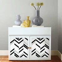 RoomMates Chevron Stripe Peel & Stick Wallpaper
